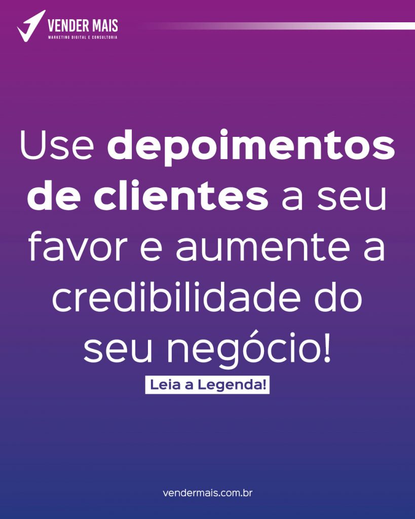 Vender Mais pela Internet com Depoimentos