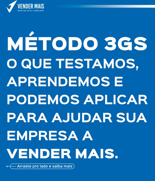 Método 3Gs para Vender Mais